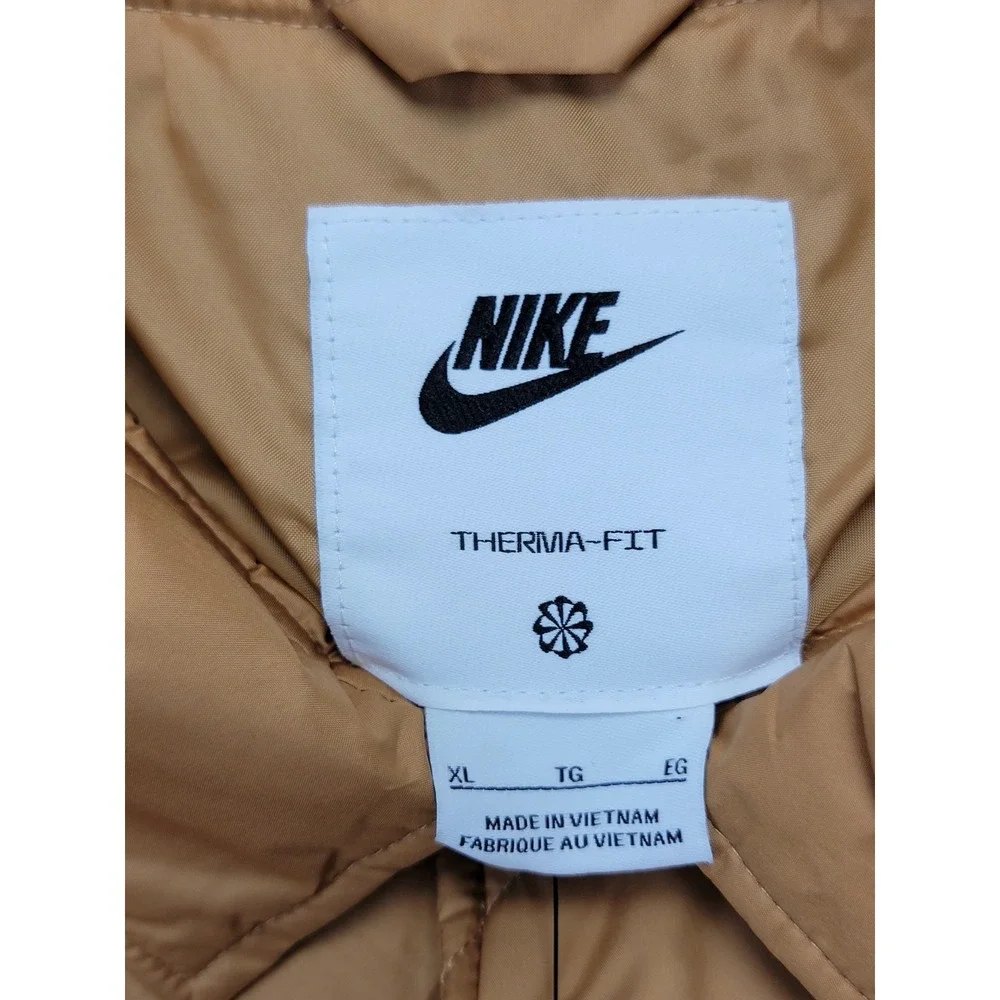 Nike Lightweight Quilted Therma-FIT Insulated Jacket FZ0634-224 Mens Size XL New